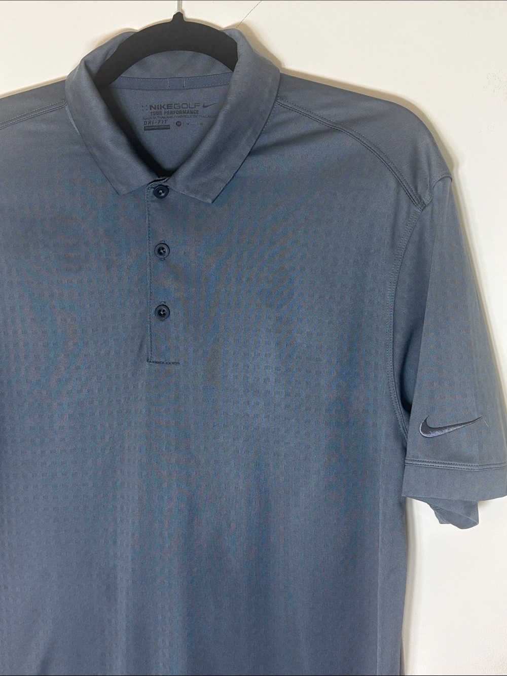 Nike Golf Tour Performance Dri-Fit Polo with Swoosh on Sleeve